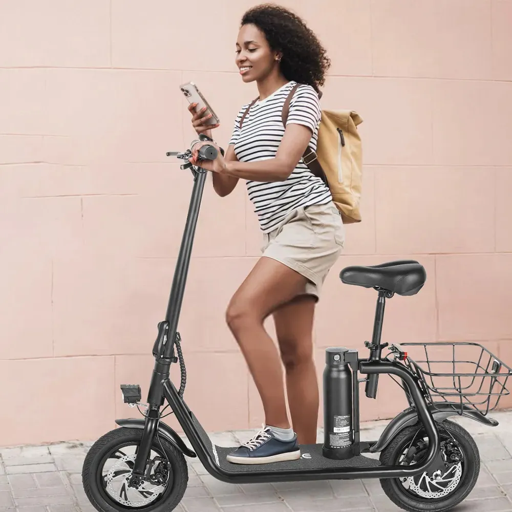 SAMEBIKE Foldable Seated E-Scooter