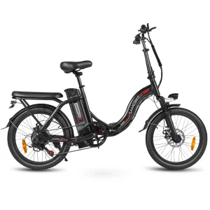 SAMEBIKE CY20 Portable Folding E-Bike – 20" Urban Commuter