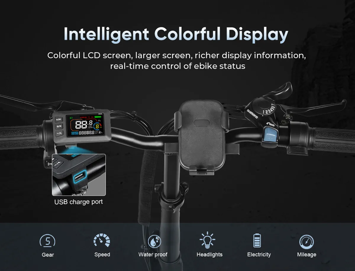 Colorful LCD Display