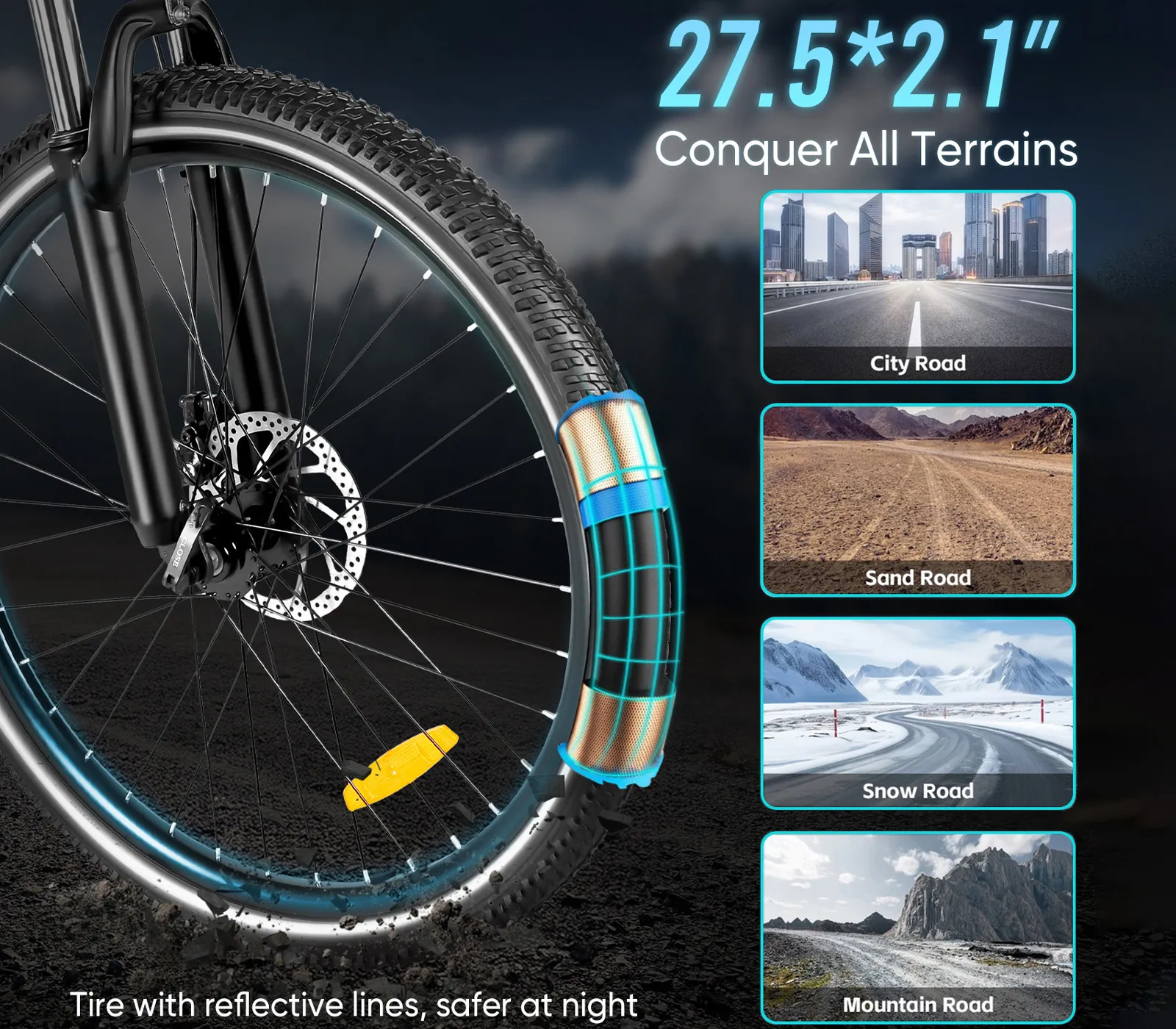 27.5 Inch All-Terrain Tires