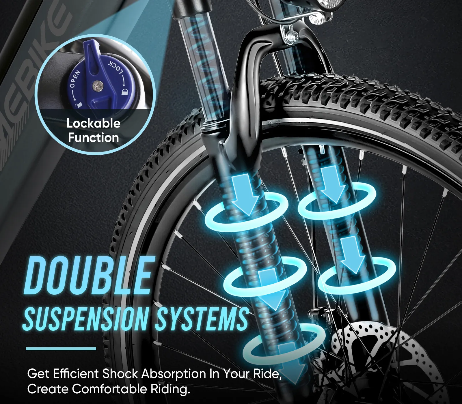 Double Shock Suspension