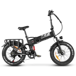 SAMEBIKE RS-A02 Pro Folding Fat Tire E-Bike – 20" Off-Road