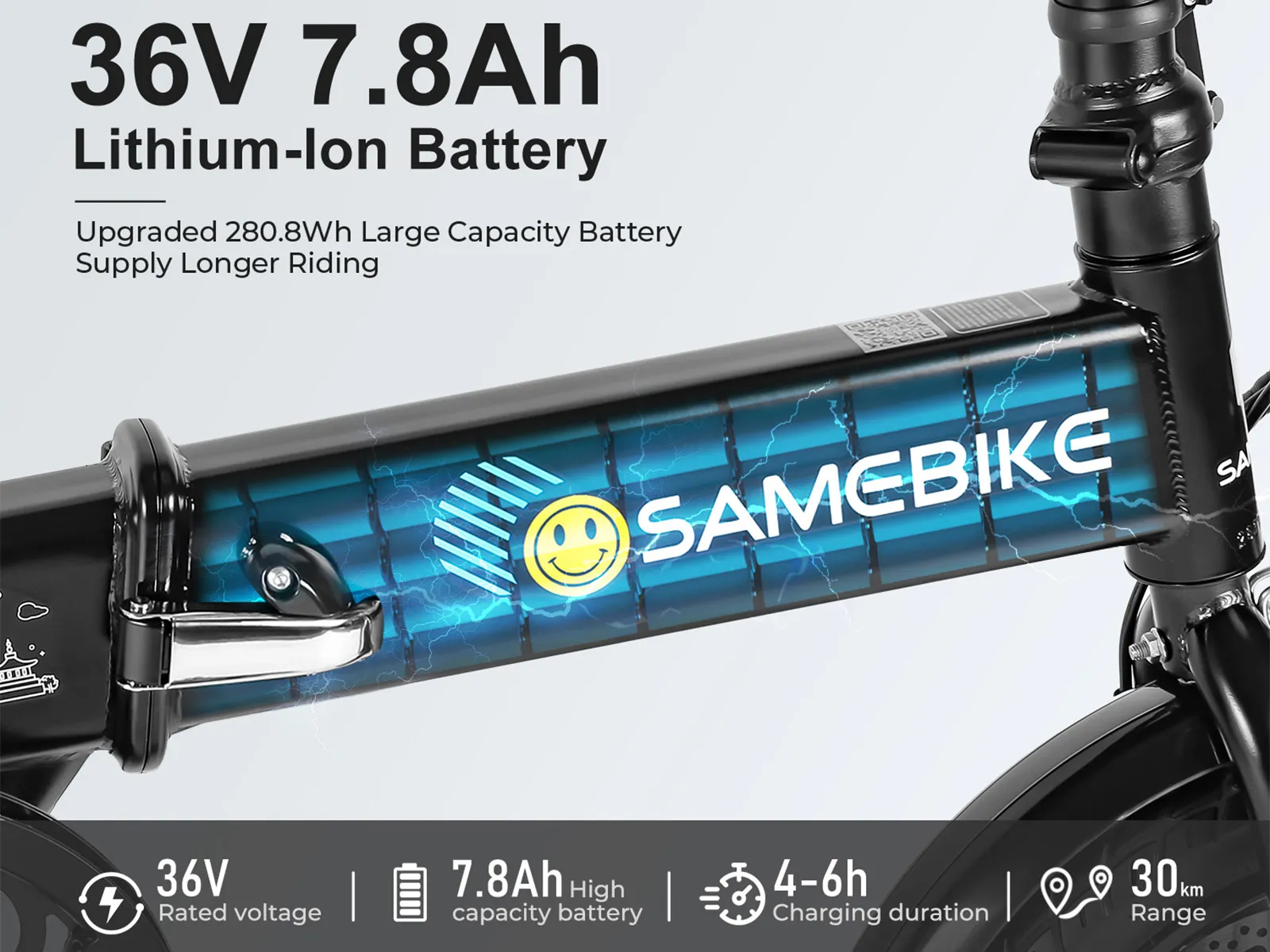 Batería extraíble de 36V