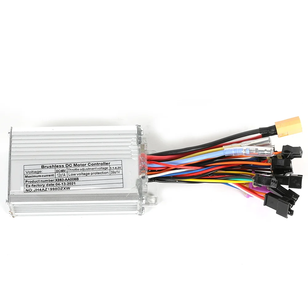 Controlador original SAMEBIKE con cableado
