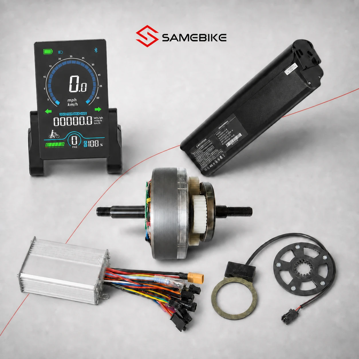 Repuestos originales SAMEBIKE para bicicletas eléctricas