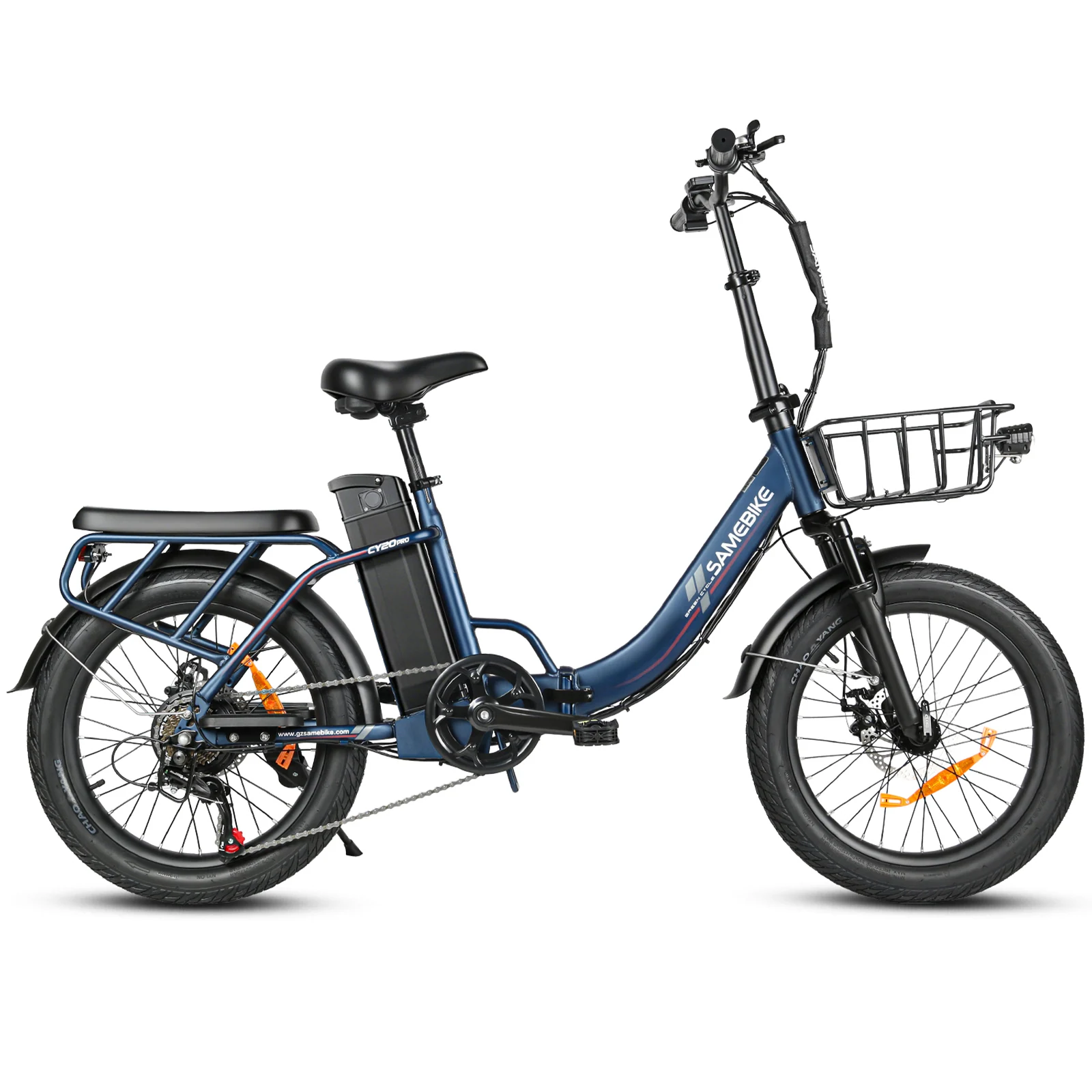 SAMEBIKE CY20 Pro-FT azul lago, vista lateral derecha