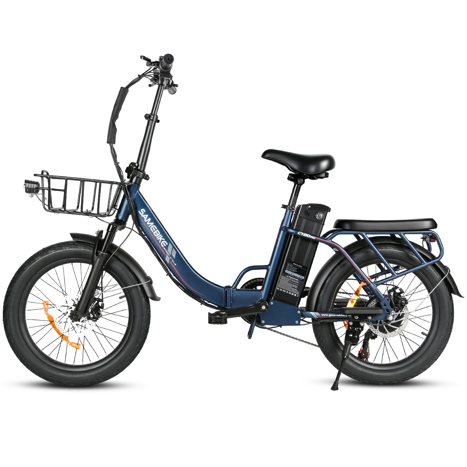 SAMEBIKE CY20 Pro-FT azul lago, vista lateral izquierda
