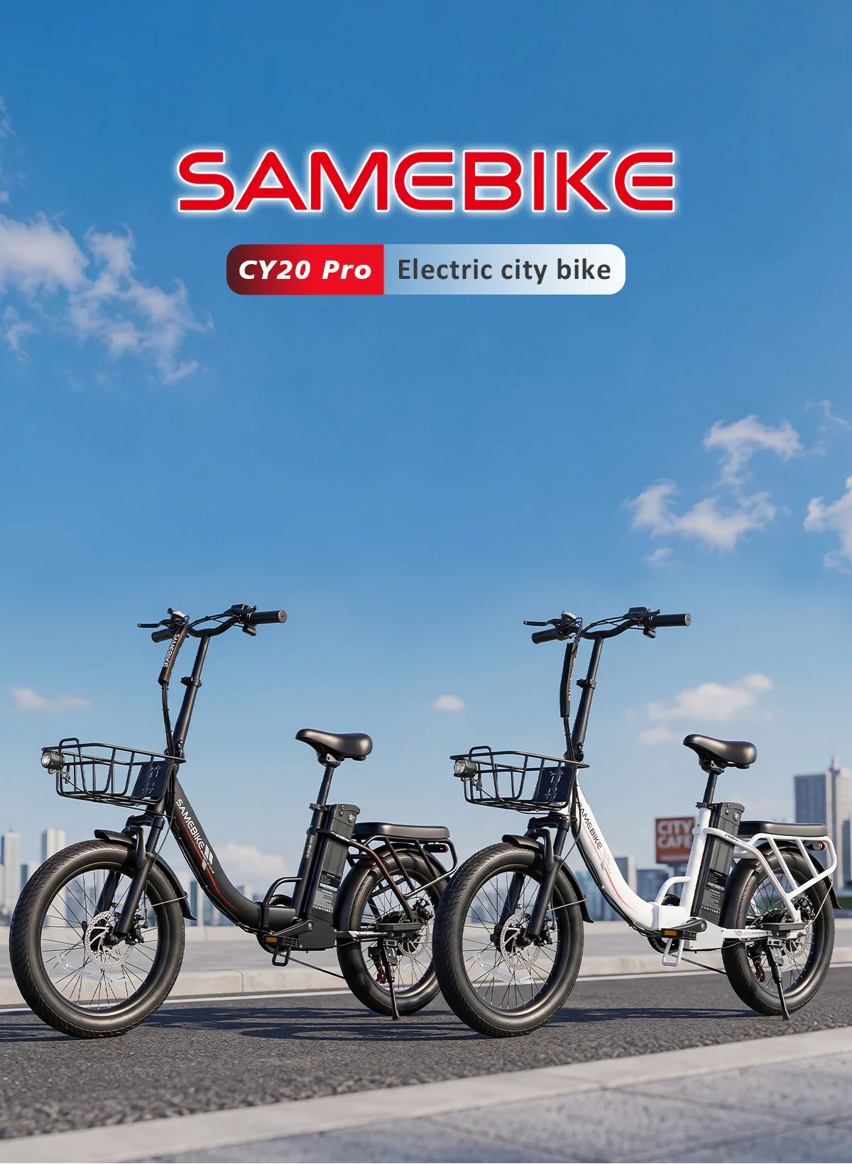 SAMEBIKE CY20 Pro-FT para movilidad urbana