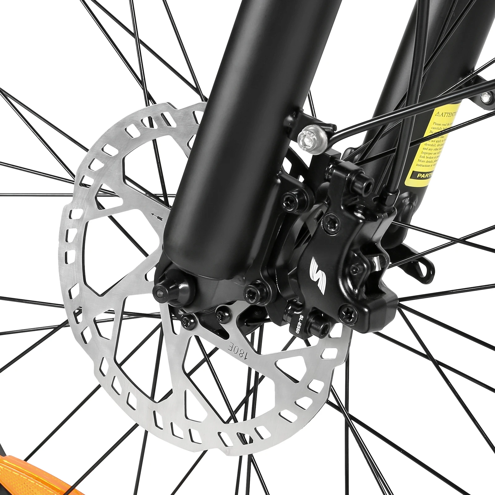 Freno de disco hidráulico de 180 mm de la SAMEBIKE STORM