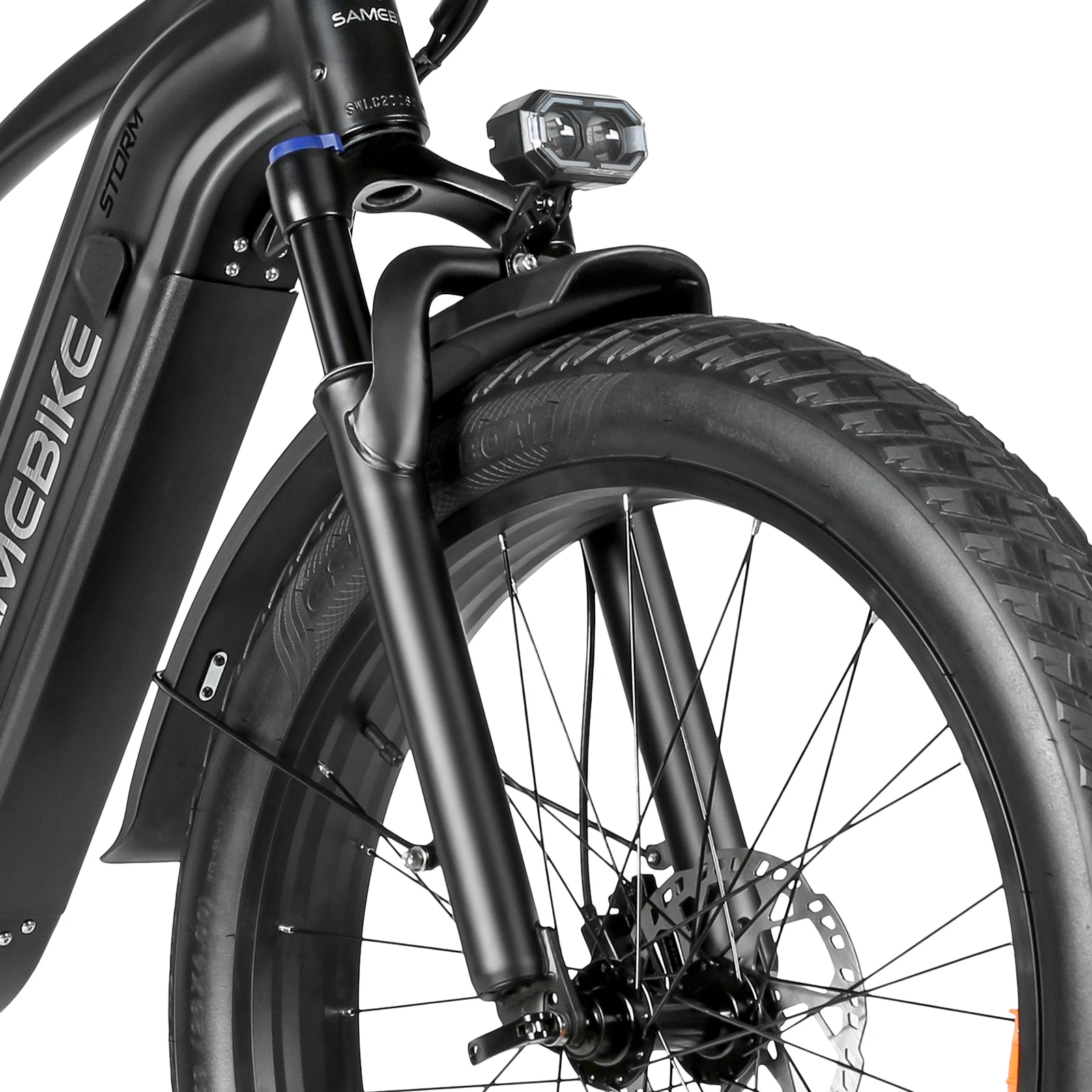 Horquilla con suspensión bloqueable de la SAMEBIKE STORM